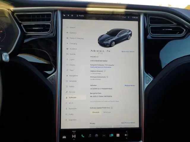 2016 TESLA MODEL S   