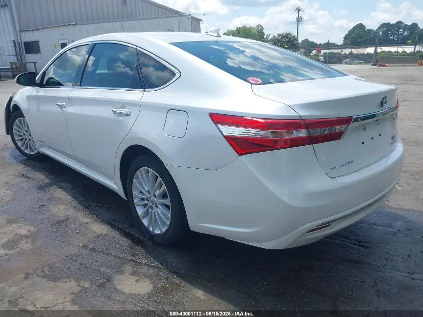 2015 TOYOTA AVALON HYBRID LIMITED