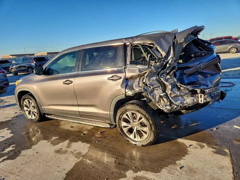 2016 TOYOTA HIGHLANDER LE  