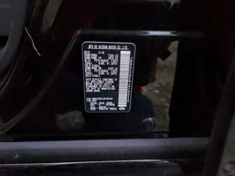 2018 INFINITI QX80 BASE  