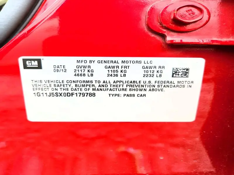 2013 CHEVROLET MALIBU LTZ  