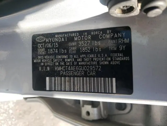 2016 HYUNDAI ACCENT SE  