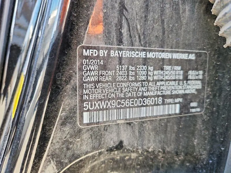2014 BMW X3 XDRIVE28I  