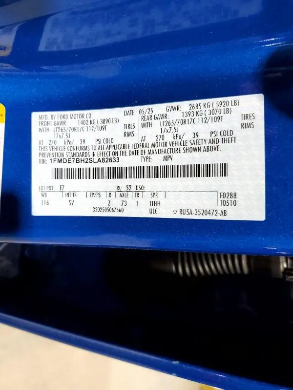 2025 FORD BRONCO BIG BEND  