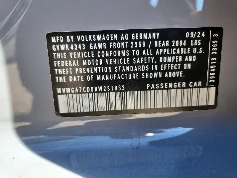 2024 VOLKSWAGEN GTI S  
