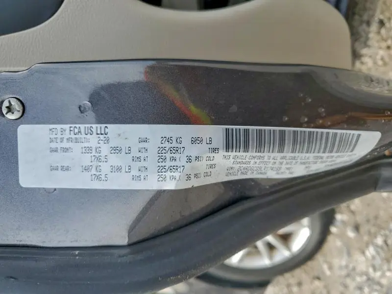 2020 DODGE GRAND CARAVAN SXT  