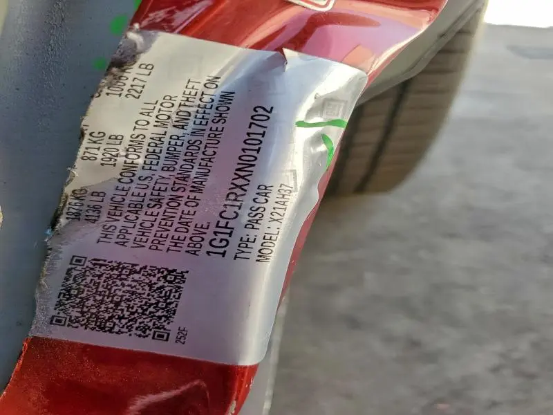 2022 CHEVROLET CAMARO LT  