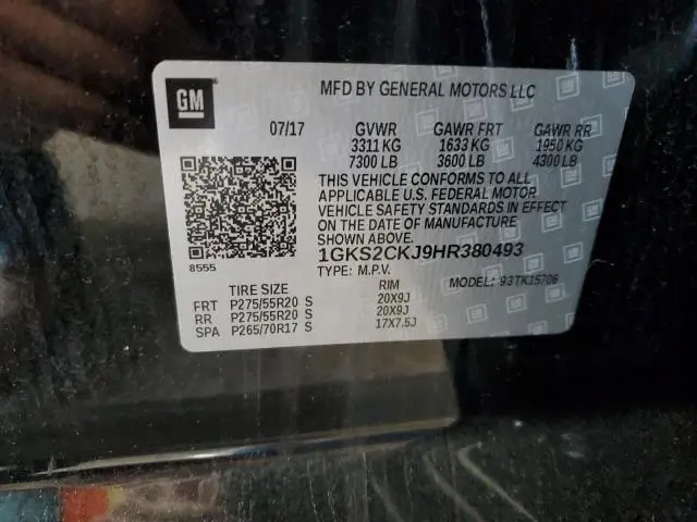 2017 GMC YUKON DENALI  