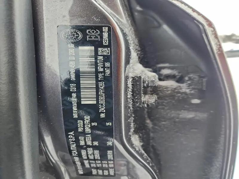 2018 JEEP RENEGADE LIMITED  