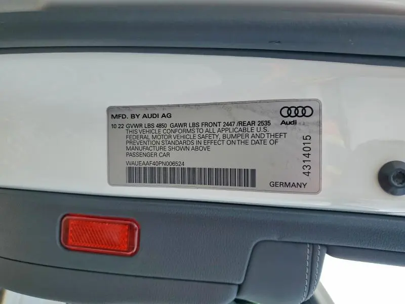 2023 AUDI A4 PREMIUM PLUS 45  