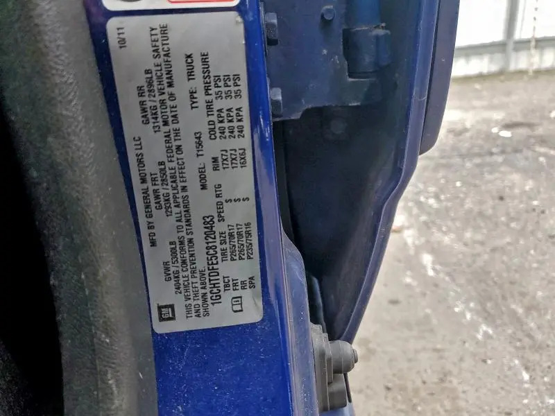 2012 CHEVROLET COLORADO LT  