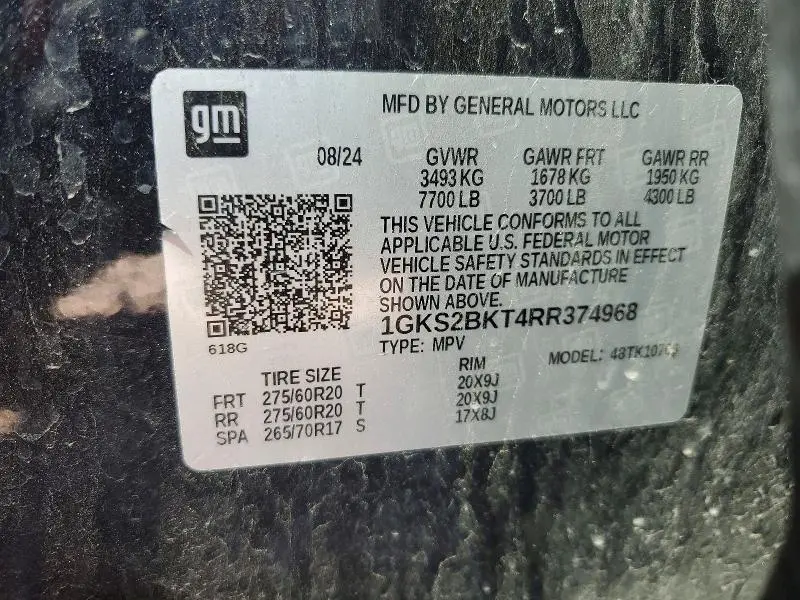 2024 GMC YUKON SLT  