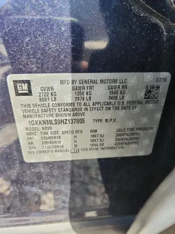 2017 GMC ACADIA SLT-1  