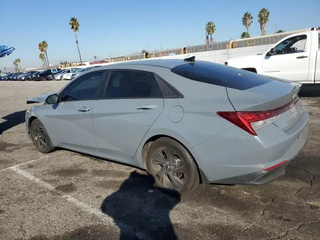 2021 HYUNDAI ELANTRA BLUE  