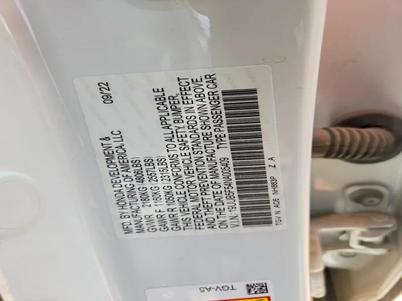 2022 ACURA TLX TECH A  