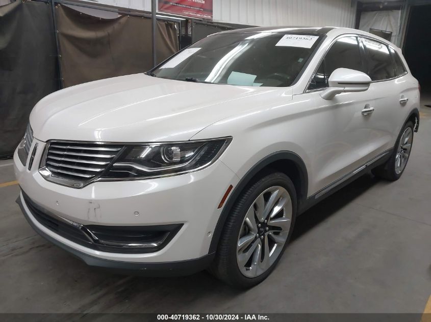 2017 LINCOLN MKX RESERVE