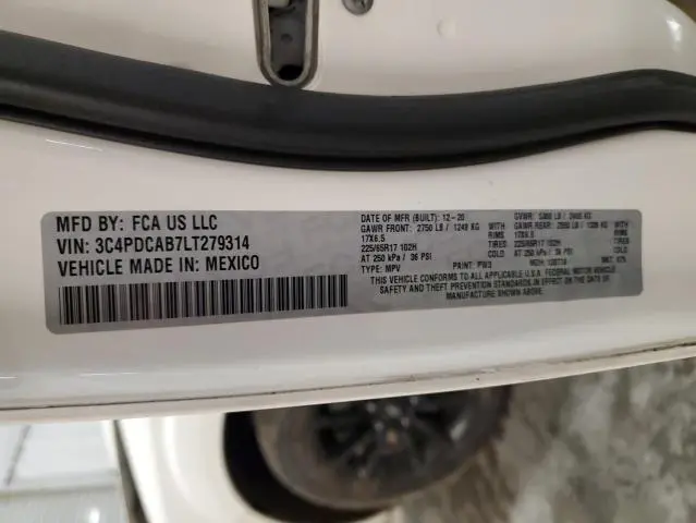 2020 DODGE JOURNEY SE