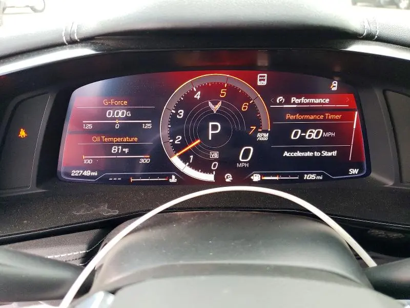 2021 CHEVROLET CORVETTE STINGRAY 2LT  