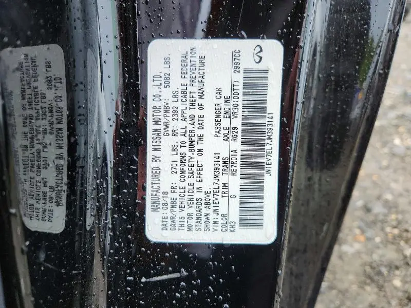 2018 INFINITI Q60 3.0T LUXE  