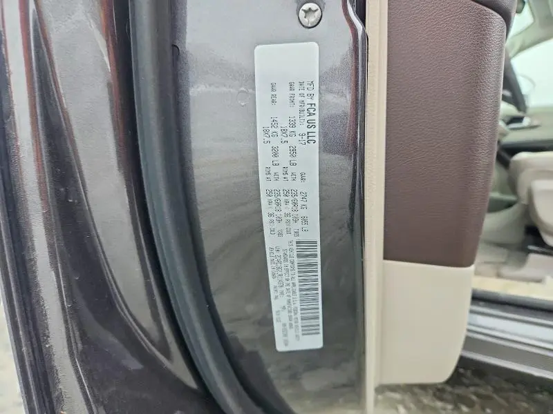 2018 CHRYSLER PACIFICA   