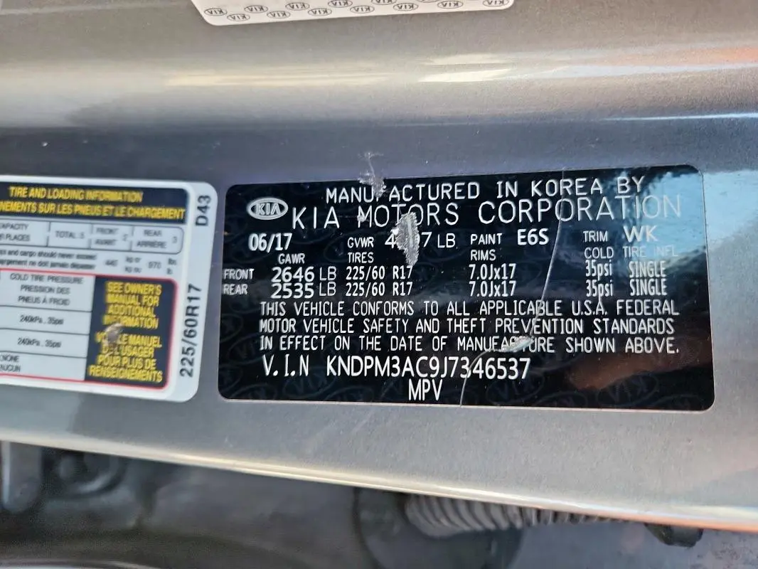 2018 KIA SPORTAGE LX  