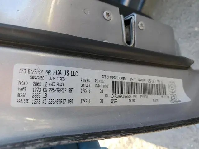 2018 JEEP CHEROKEE SPORT  