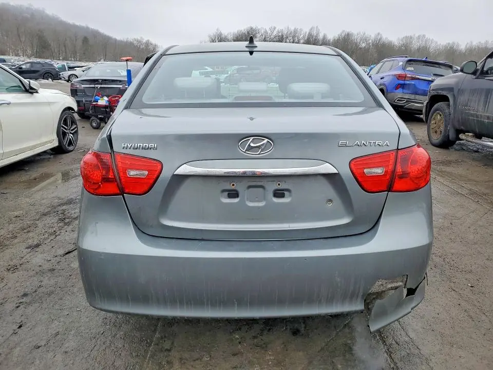 2010 HYUNDAI ELANTRA BLUE  