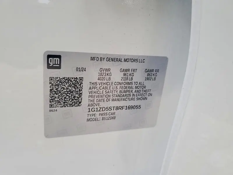 2024 CHEVROLET MALIBU LT  