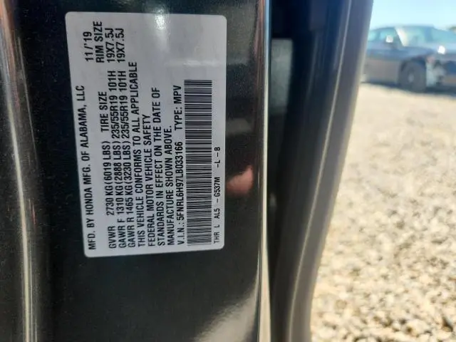 2020 HONDA ODYSSEY ELITE  