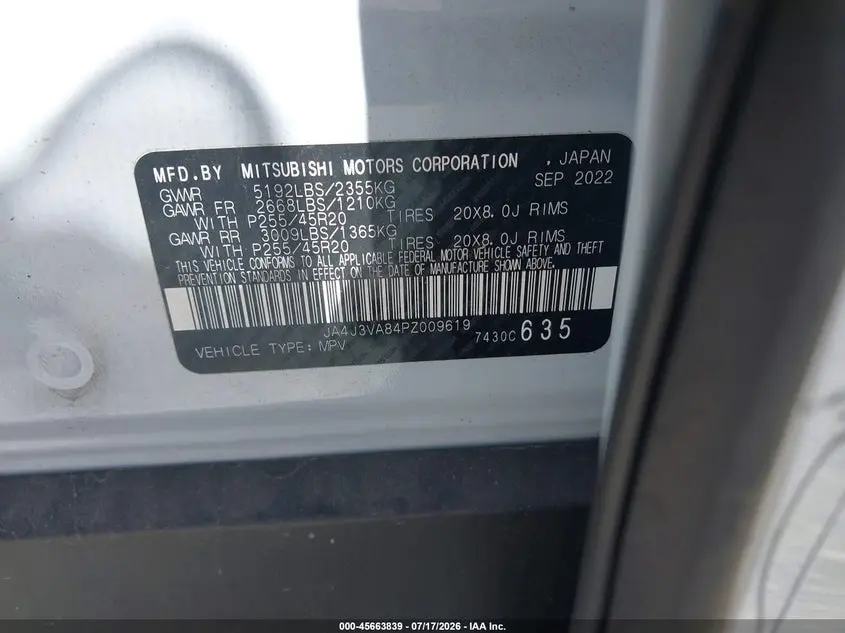 2023 MITSUBISHI OUTLANDER SEL 2.5 2WD/SEL BLACK EDITION 2WD