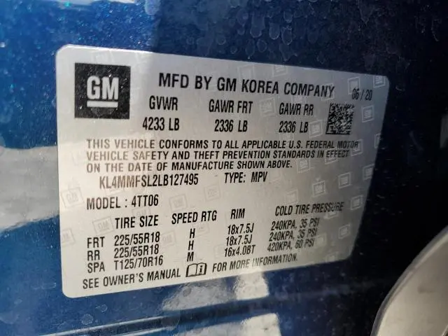 2020 BUICK ENCORE GX ESSENCE  