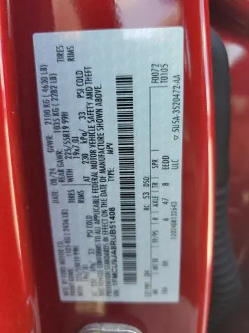 2024 FORD ESCAPE PLATINUM  