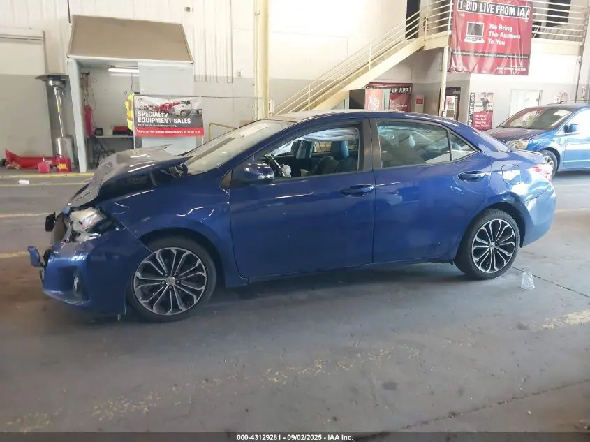 2015 TOYOTA COROLLA S PLUS
