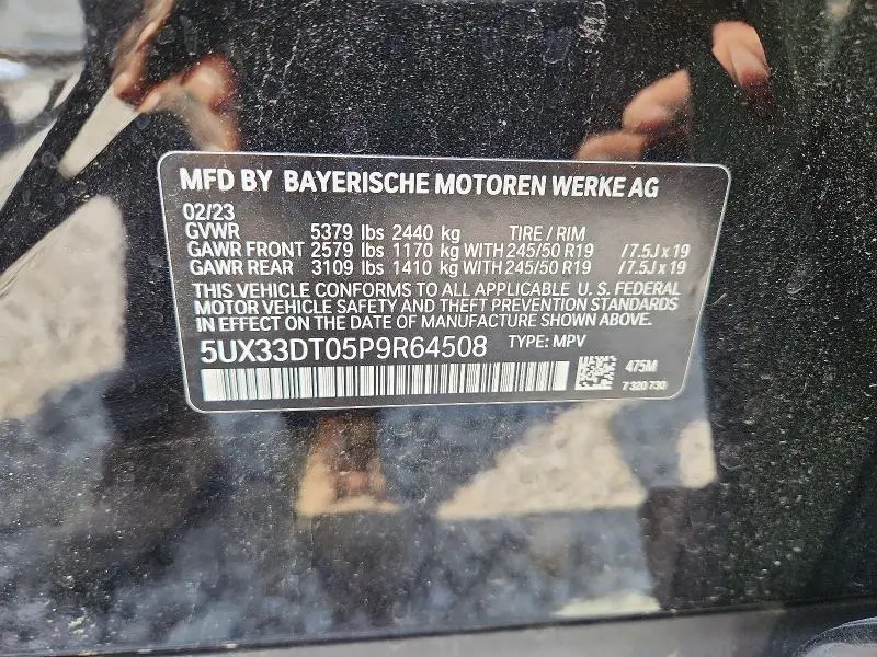 2023 BMW X4 XDRIVE30I  
