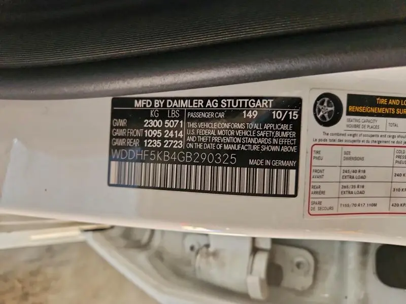 2016 MERCEDES-BENZ E 350  