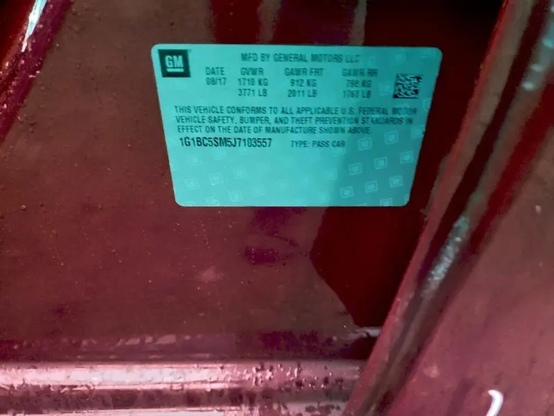 2018 CHEVROLET CRUZE LS  