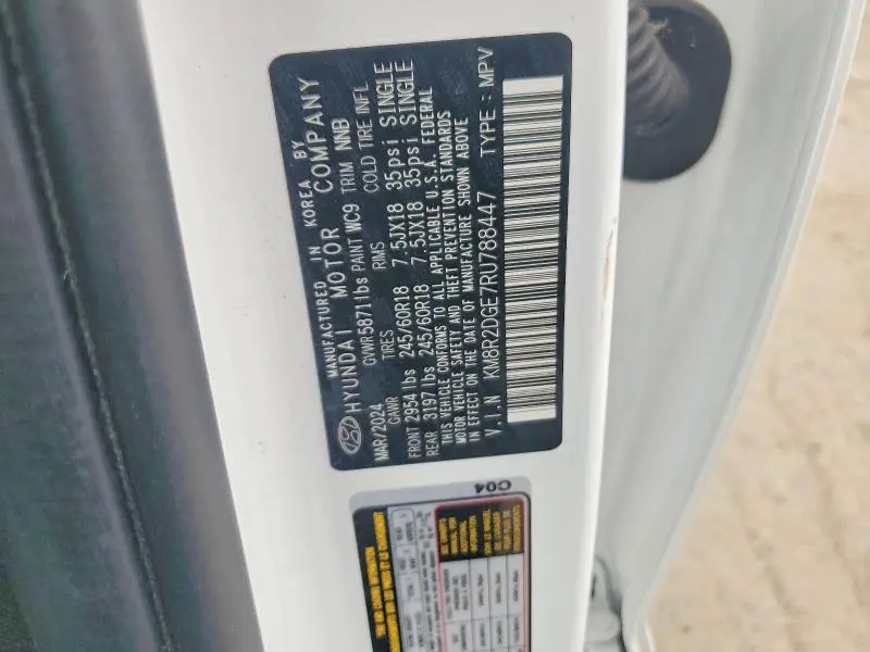 2024 HYUNDAI PALISADE SEL  