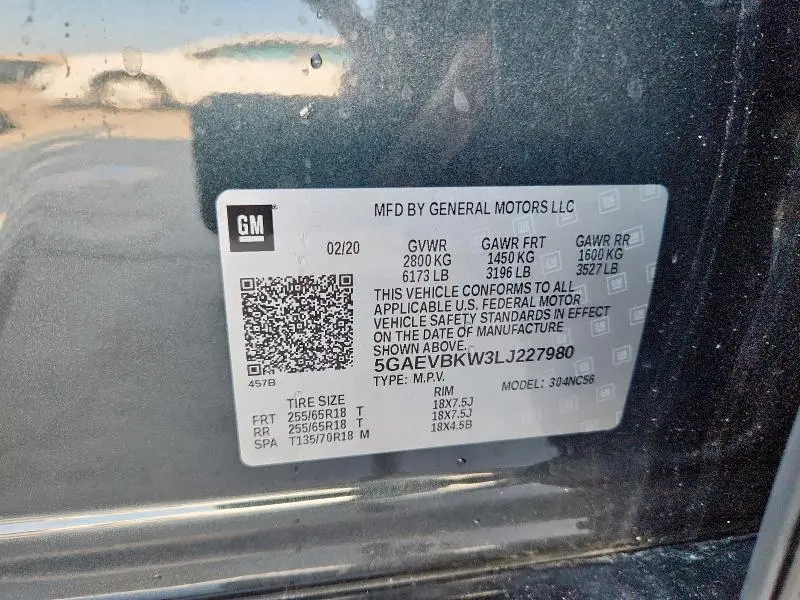 2020 BUICK ENCLAVE PREMIUM  