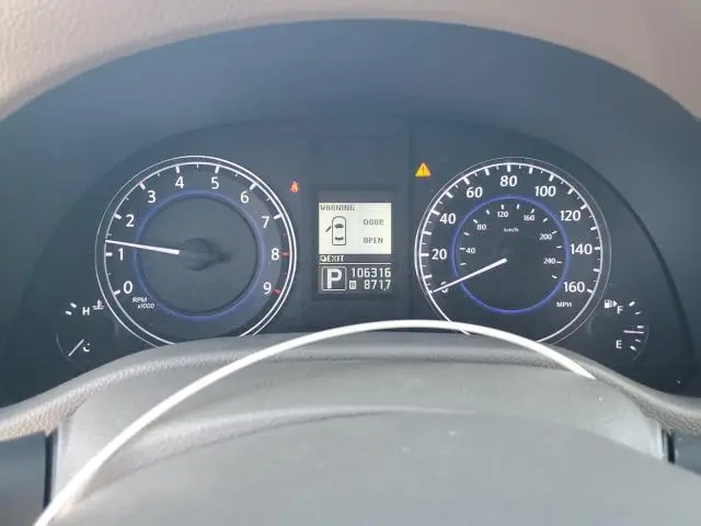 2012 INFINITI G37 BASE  