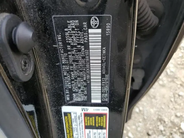 2011 TOYOTA CAMRY BASE  