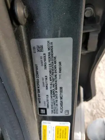 2021 CHEVROLET SPARK LS  