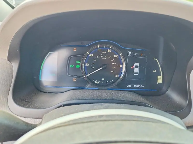 2018 HYUNDAI IONIQ BLUE  