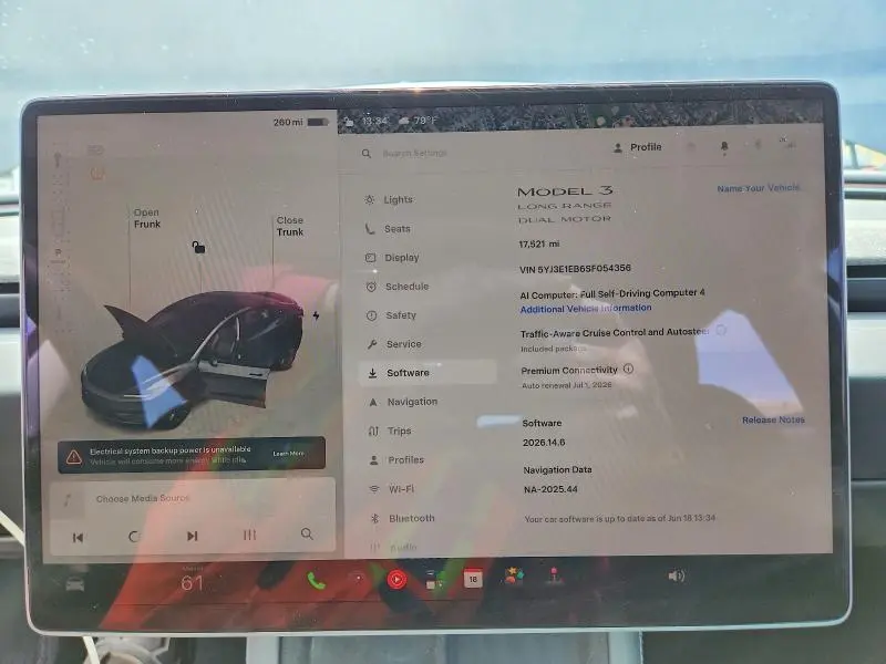 2025 TESLA MODEL 3   