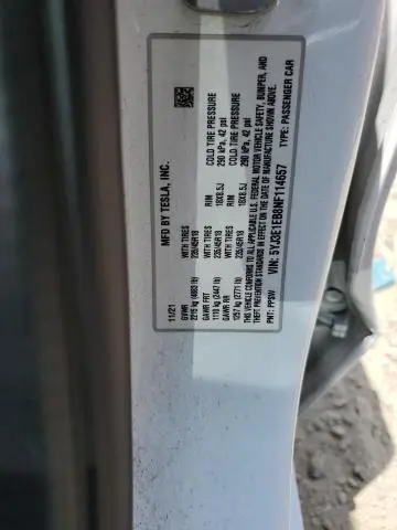 2022 TESLA MODEL 3   