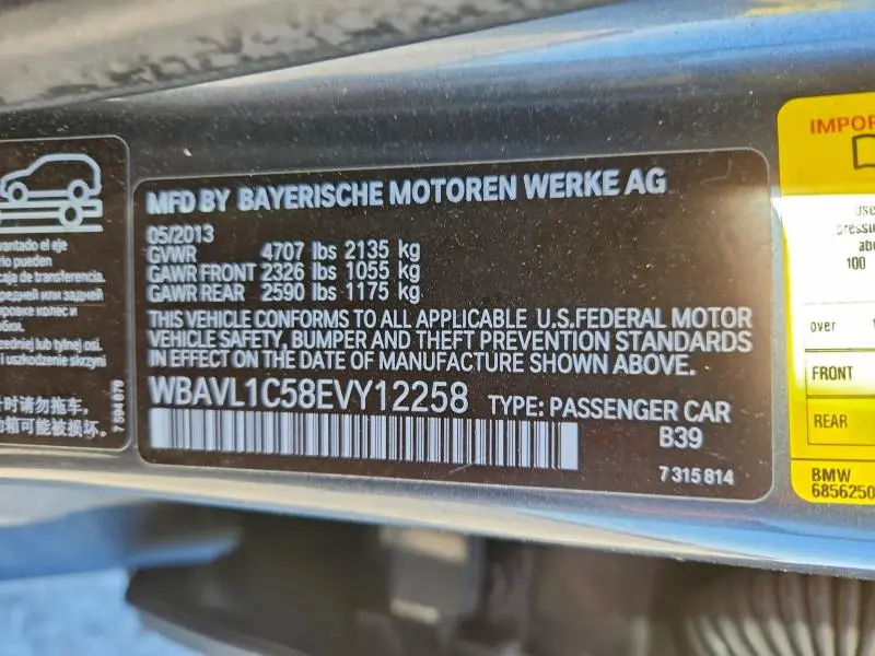 2014 BMW X1 XDRIVE28I  