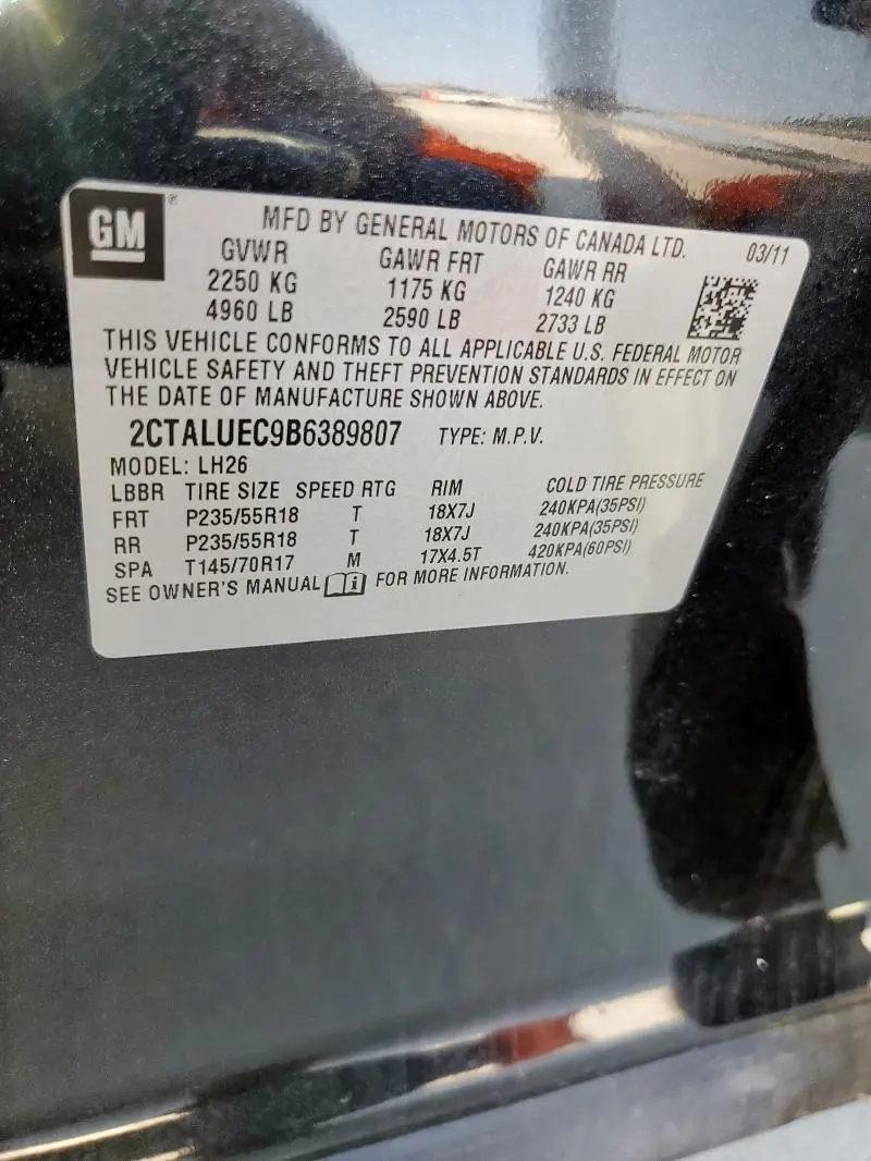 2011 GMC TERRAIN SLT  