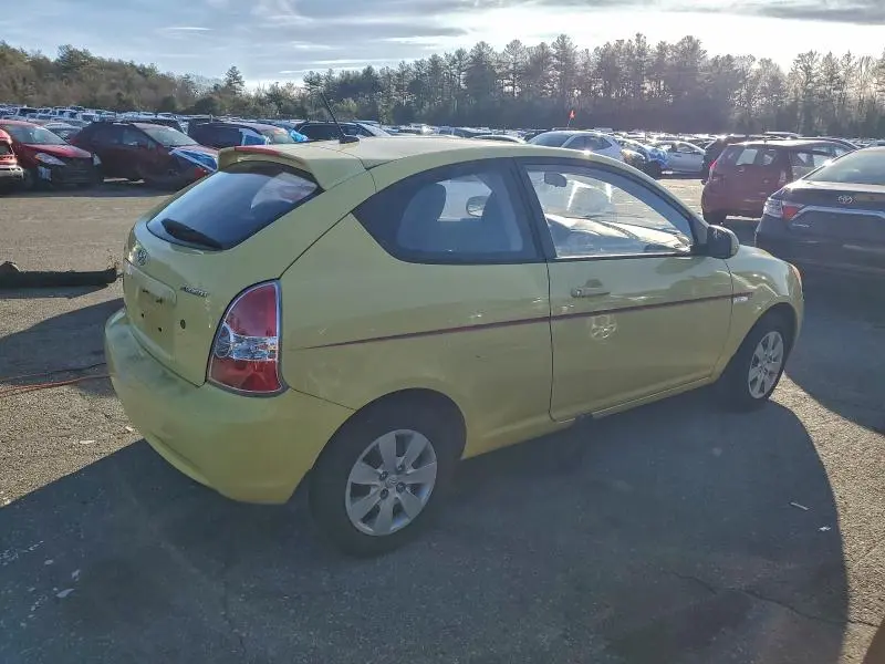 2010 HYUNDAI ACCENT BLUE  
