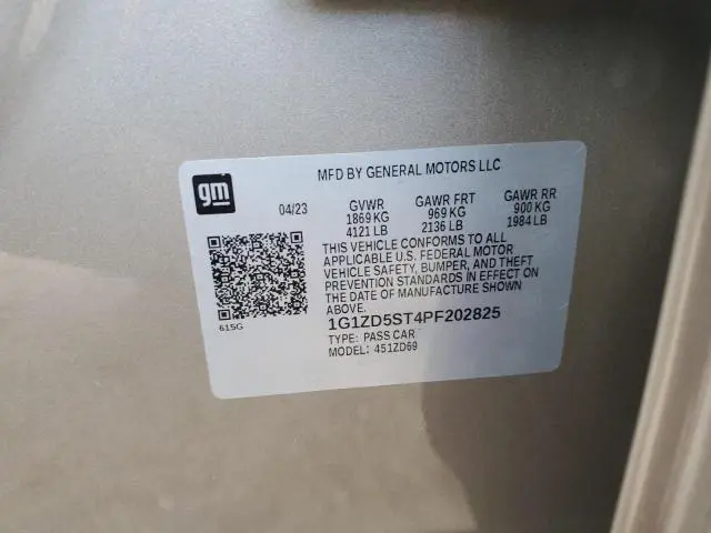 2023 CHEVROLET MALIBU LT  