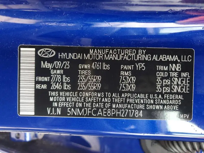 2023 HYUNDAI TUCSON SEL  