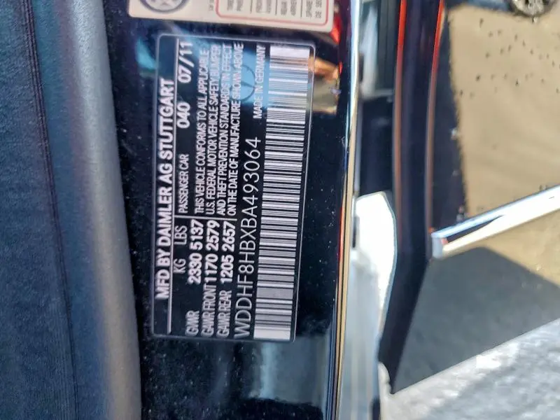 2011 MERCEDES-BENZ E 350 4MATIC  